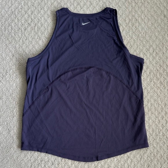 Nike Dri-Fit Women's Running Tank Top Purple/Plum XL NWT Activewear Athleisure - Picture 8 of 14